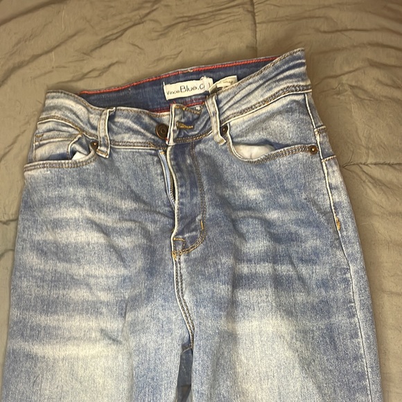 Vince Blue Co. stretchy flared jeans size 1 - Picture 4 of 7